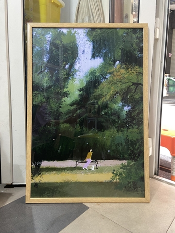 Khung Tranh Số Hoá , Tranh Sơn Dầu F2GN