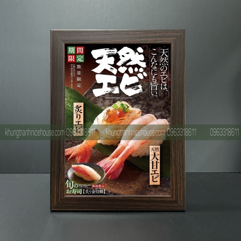 Khung Menu Gỗ Đam F3GD