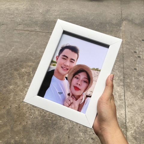 Khung Ảnh Để Bàn Màu Trắng F2T