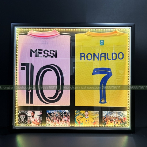 Khung Áo Đấu Đèn Led in Hình Trang Trí