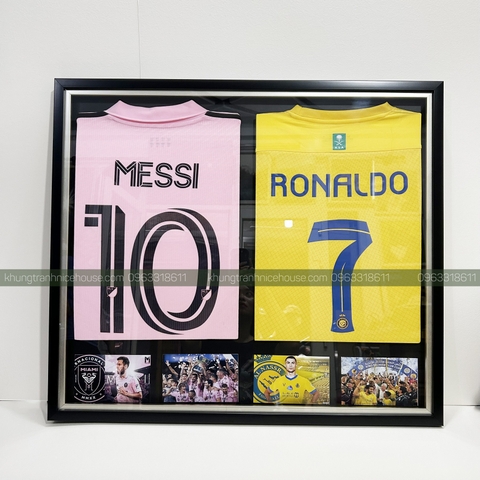 Khung Áo Đấu Hộp Có In Kèm Ảnh