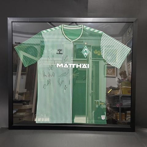 Khung áo đấu  gỗ đen  071D