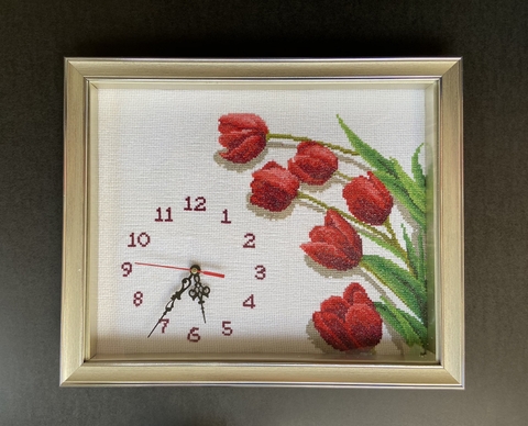 Khung Hộp Đồng Hồ Hoa Hồng