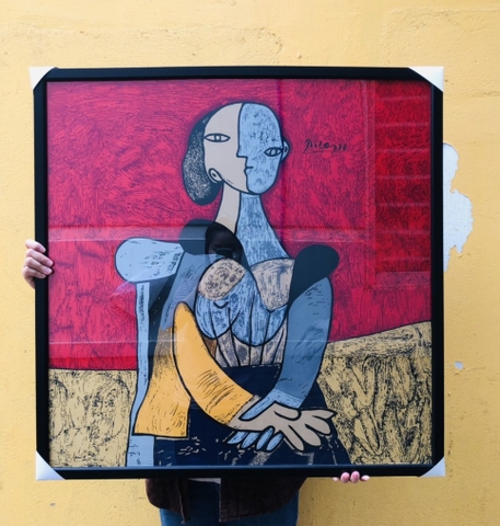 Khung Khăn Đen Đẹp