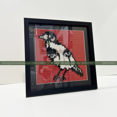 Khung Khăn Vải Xinh Xắn F1D BO ĐEN