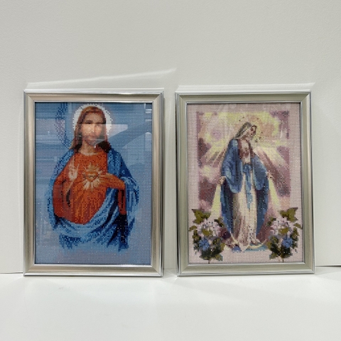 Khung Tranh Đính Đá Chúa Mẹ 205S