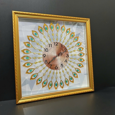 Khung Tranh Đính Đá Đồng Hồ 518V