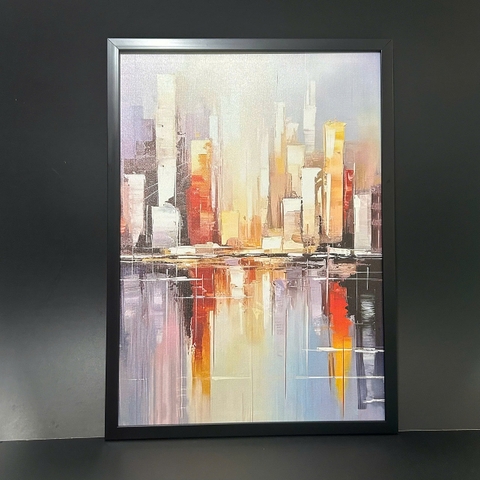 Khung Tranh Sơn Dầu F2D 2cm