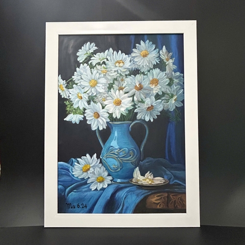 Khung Tranh Sơn Dầu F5T đẹp