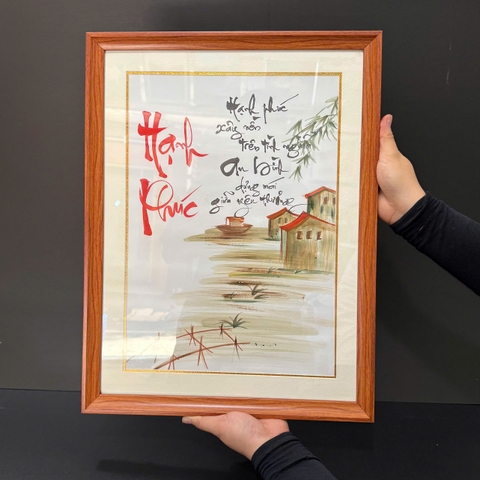 Khung Tranh Thư Pháp CVG