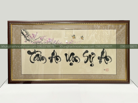 Khung Tranh Thư Pháp F5HV