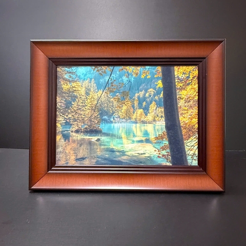 Khung Tranh Đẹp Vân Gỗ S902 BR