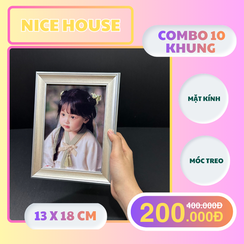Sale off 10 khung 13x18cm khung 205S