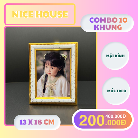 Sale off 10 khung 13x18cm khung 326TVS
