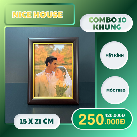 Sale off 10 khung 15x21cm khung 102CV