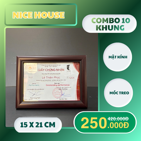 Sale off 10 khung 15x21cm khung 102N