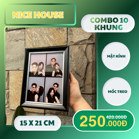 Sale off 10 khung 15x21cm khung 200D