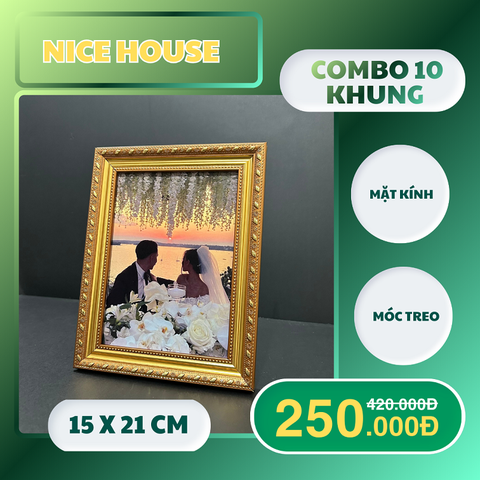 Sale off 10 khung 15x21cm khung 518V