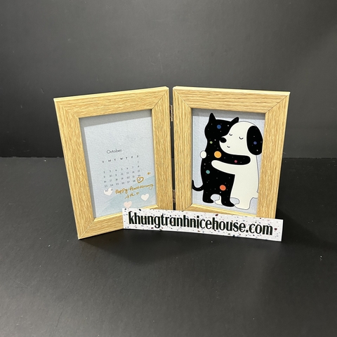 Khung ảnh đôi để bàn F2GN