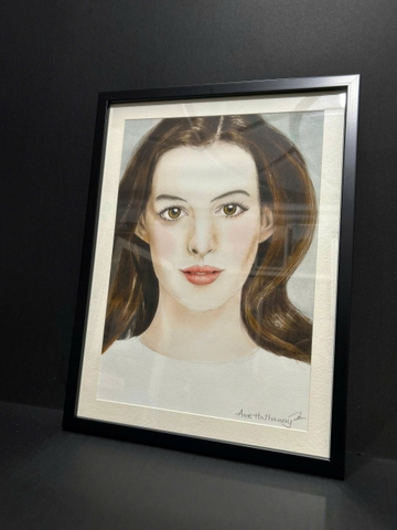 Tranh màu nước chân dung