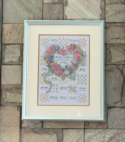 Khung viền bo giấy 200X