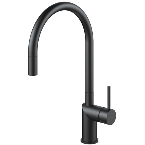 Nivito RH-120-EX BLACK KITCHEN FAUCET PULLOUT HOSE
