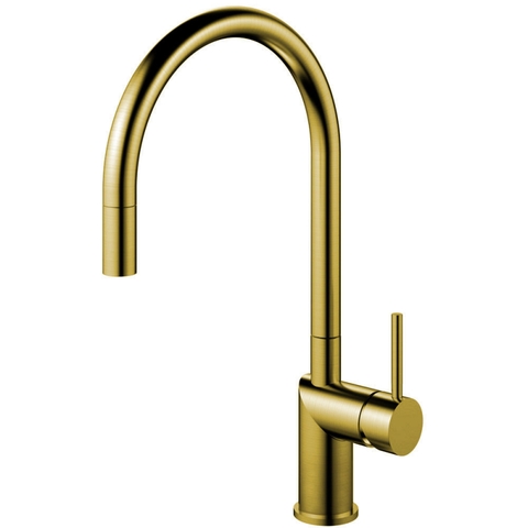 Nivito RH-140-EX BRASS/GOLD KITCHEN FAUCET PULLOUT HOSE