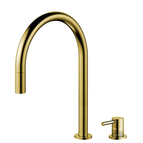 Nivito RH-140-VI BRASS/GOLD KITCHEN FAUCET PULLOUT HOSE / SEPERATED BODY/PIPE
