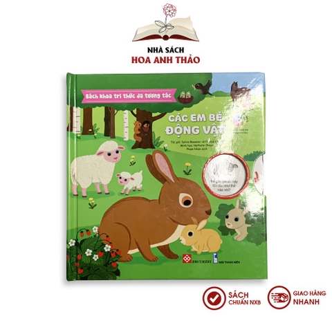 Sách - Bách khoa tri thức đa tương tác Các em bé động vật