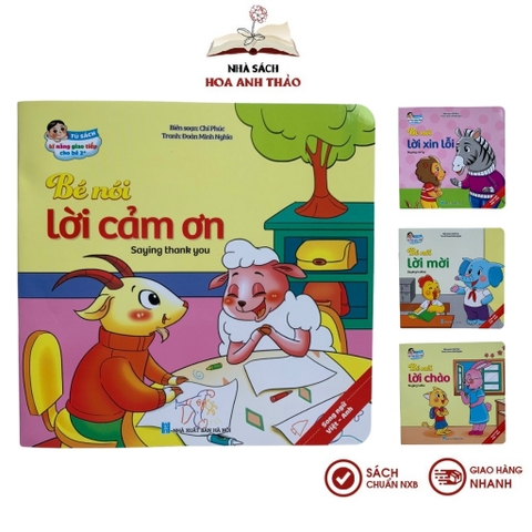 Sách - Truyện tranh kỹ năng giao tiếp ứng xử cho bé