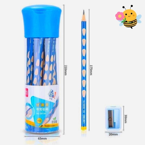 Bút Chì 2B Deli Định Vị Cho Bé No.58185