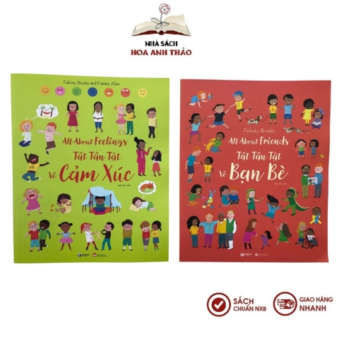 Sách - Tất Tần Tật Về Bạn Bè, Về Cảm Xúc- Dành cho trẻ - All About Friends/ All About Feelings