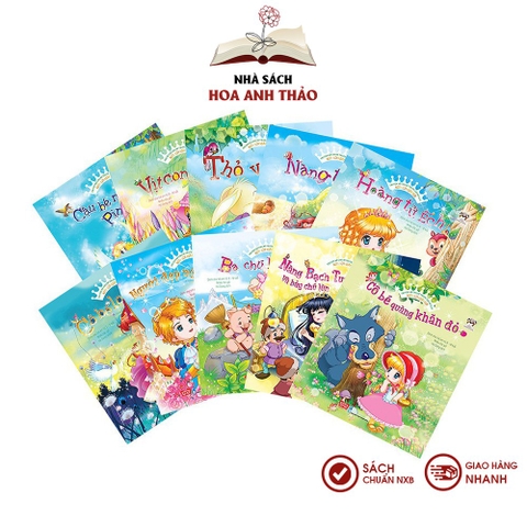 Sách - Truyện kể cho bé trước giờ đi ngủ: Ngày xửa ngày xưa - Bộ 10q