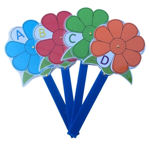 Hoa Xoay Trắc Nghiệm 8 Cánh Đáp Án ( A B C D ) , Đúng Sai - Mếu Cười