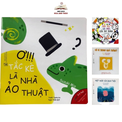 Sách Ehon Nhật Bản - Điều kỳ diệu của màu sắc