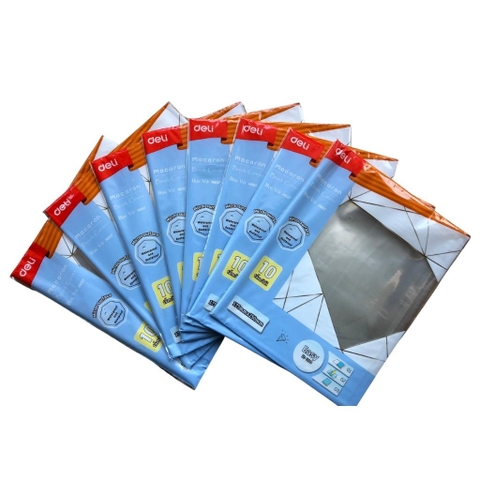 Bọc vở nylong cấp 1, cấp 2 Deli mã H895/H897