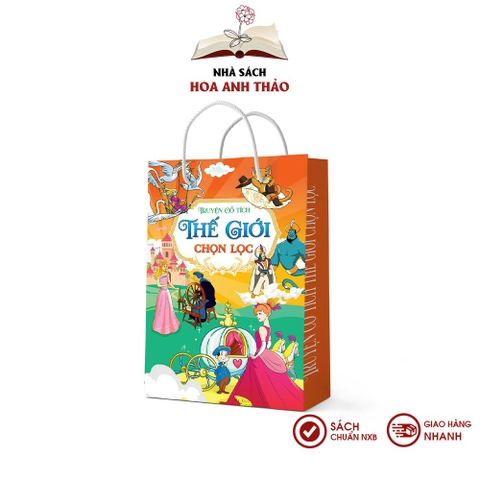 Sách Truyện cổ tích thế giới song ngữ Việt Anh chọn lọc cho bé (Bộ 8  cuốn)