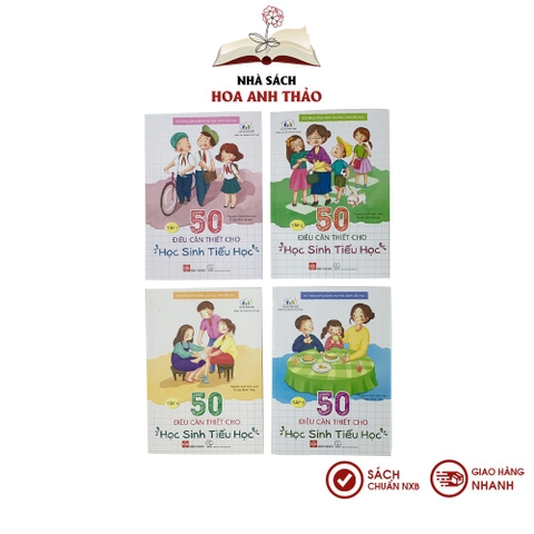 Sách - 50 điều cần thiết cho học sinh tiểu học kỹ năng sống