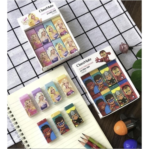 Tẩy Gôm ClassMate Mẫu Hình Siêu Anh Hùng Và Công Chúa - ER06SK/ER12PR