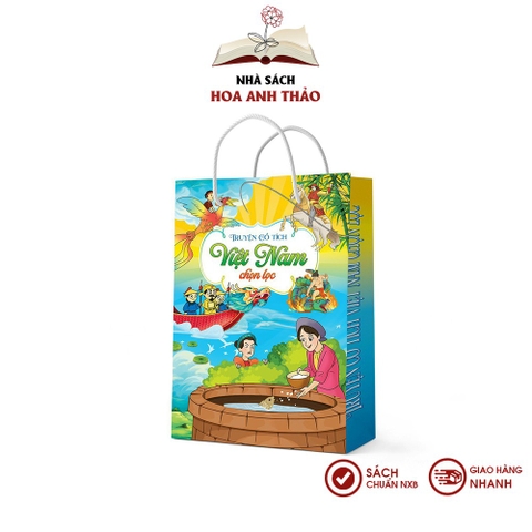 Sách Truyện cổ tích Việt Nam song ngữ Việt Anh chọn lọc cho bé (Bộ 8quyển)