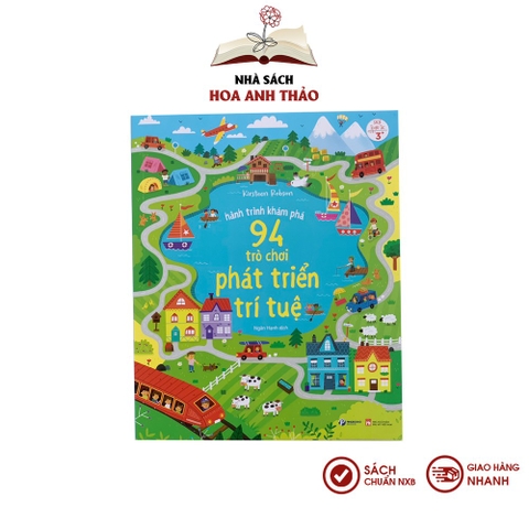 Sách Hành trình khám phá 94 trò chơi phát triển trí tuệ