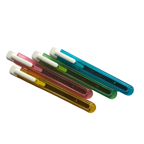 Dao rọc giấy nhiều màu lưỡi nhỏ DELI