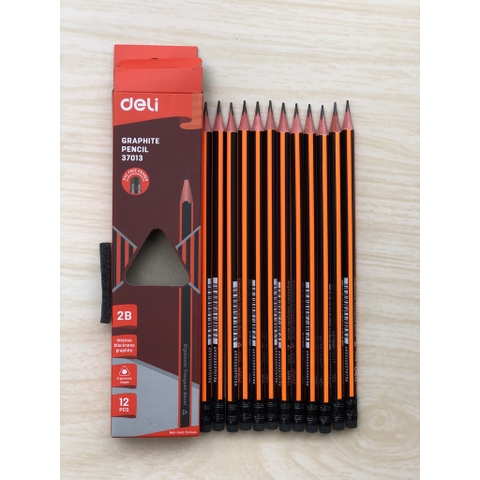 Bút Chì Gỗ 2B Deli 37013