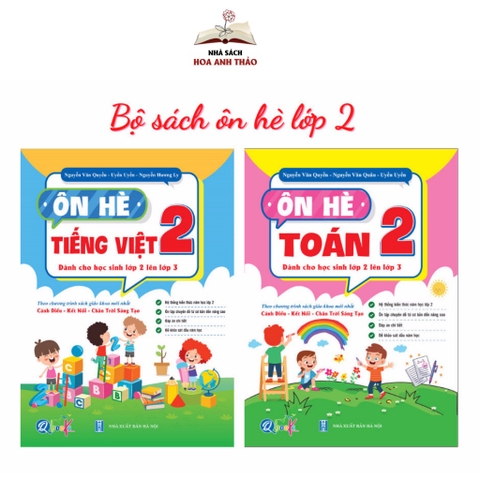 Sách - Bài Tập Ôn Hè Toán và Tiếng Việt 2 - Dành cho học sinh lớp 2 lên 3