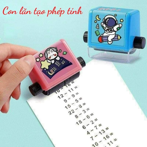 Máy In Con Lăn Tạo Phép Tính Cộng Trừ Đơn Giản Trong Phạm Vi 100