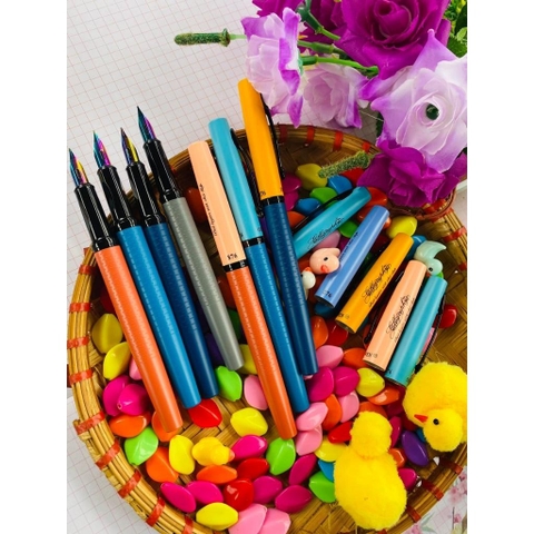 Bút máy luyện viết chữ đẹp ngòi tách đôi calligraphy 876