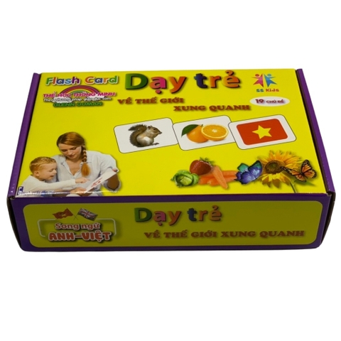 Bộ Thẻ Học Thông Minh 19 Chủ Đề Loại To