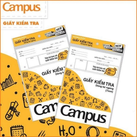 Giấy Kiểm Tra Cấp 2 Campus