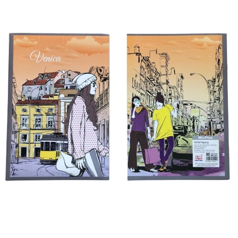 Vở kẻ ngang 80 trang Minh Châu 251- MICPLUS khổ 17.5x25 cm
