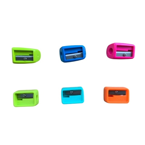 Gọt chì mini Deli - Xanh lá/Xanh dương/Hồng/Vàng, E0531 và E0520